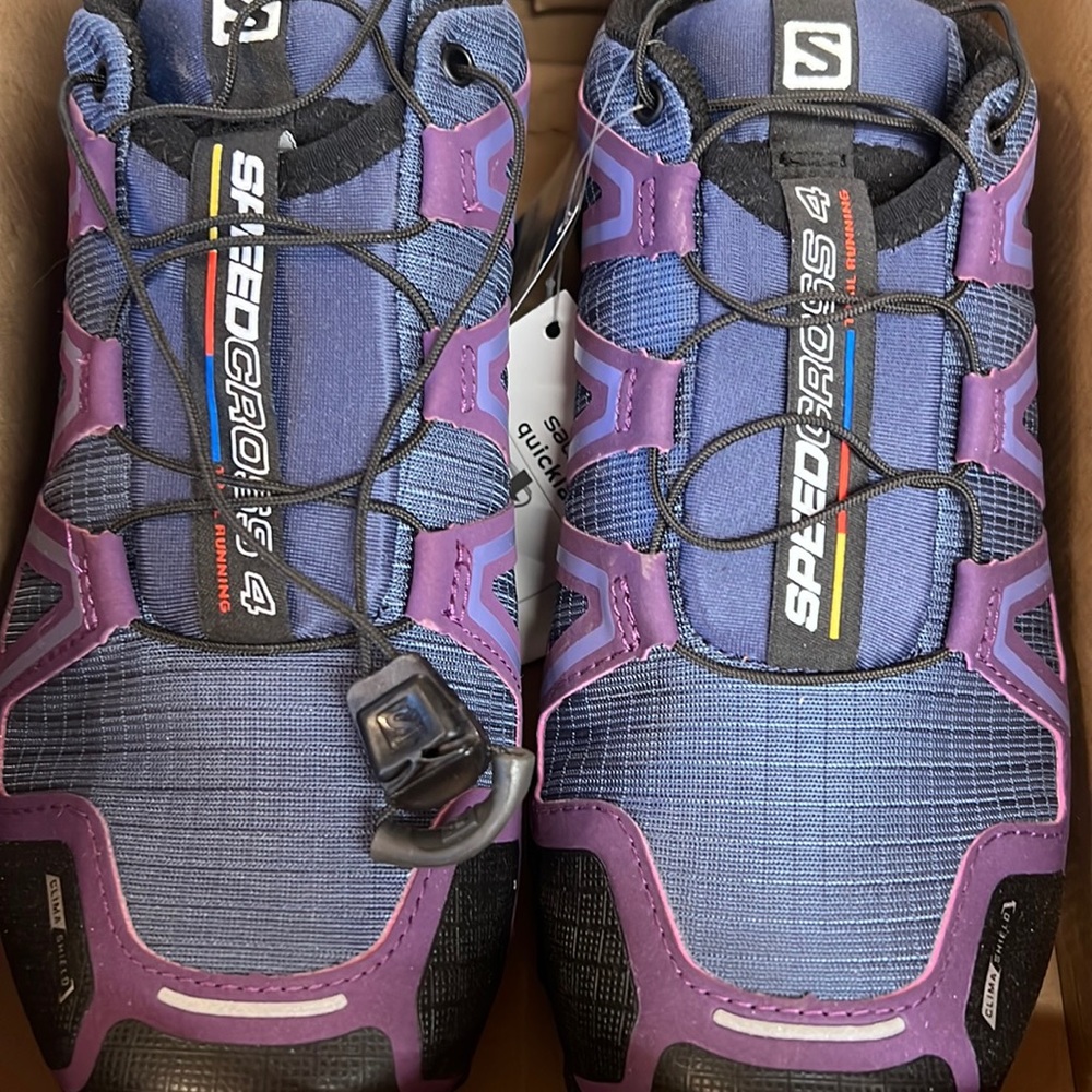 NEW in box Salomon running shoes women’s